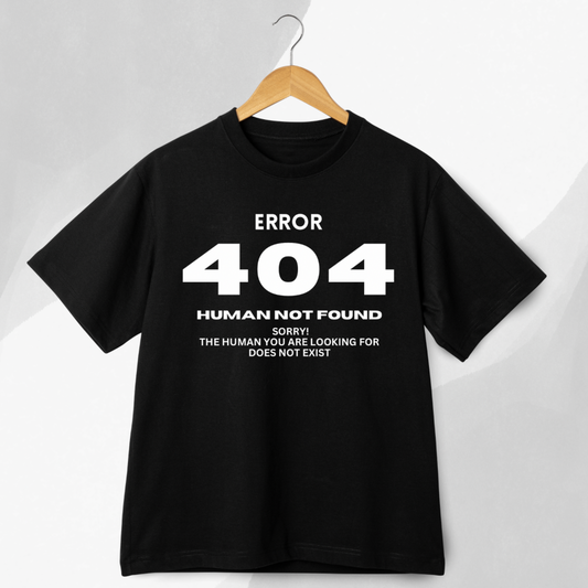 ERROR 404 Oversize T-Shirt