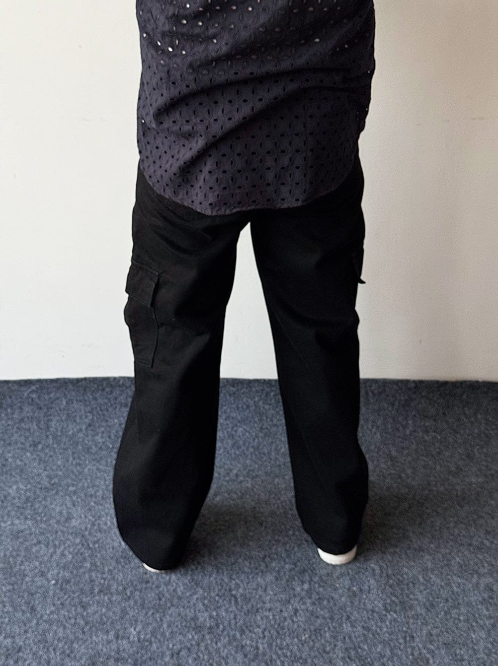 Arctic Drape Jean White